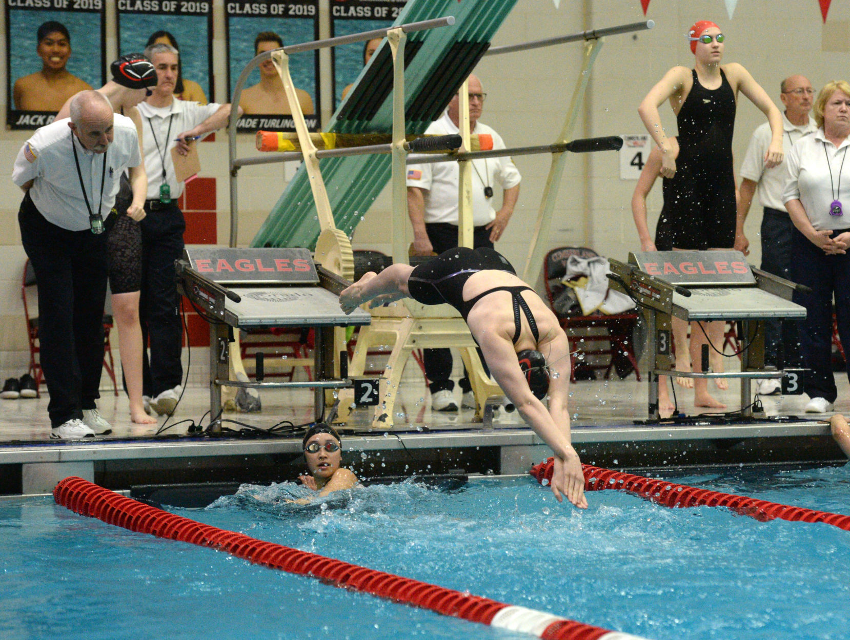 Girl's 3A Swimming
